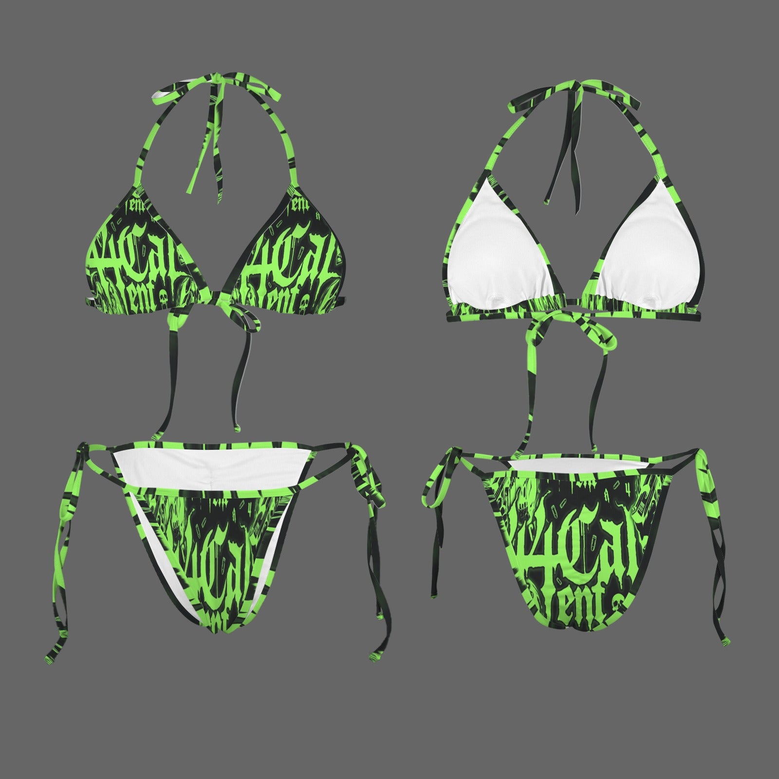 neon green 44Cal Bikini