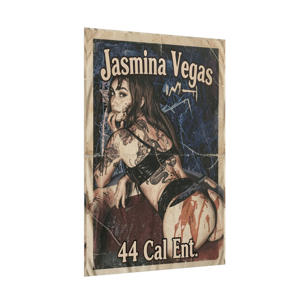 Rolled Poster — Jasmina Vegas Pin-Up Vintage Tattoo Art