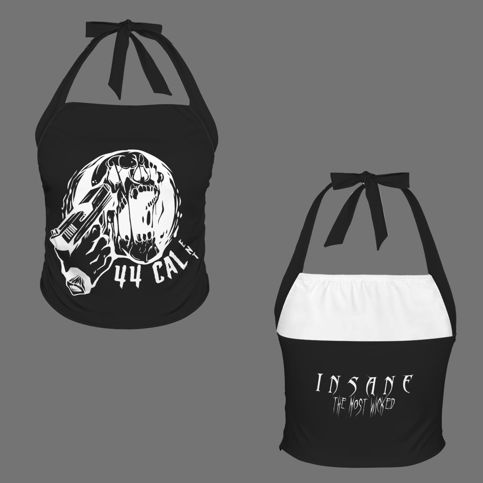 Tank White Skull