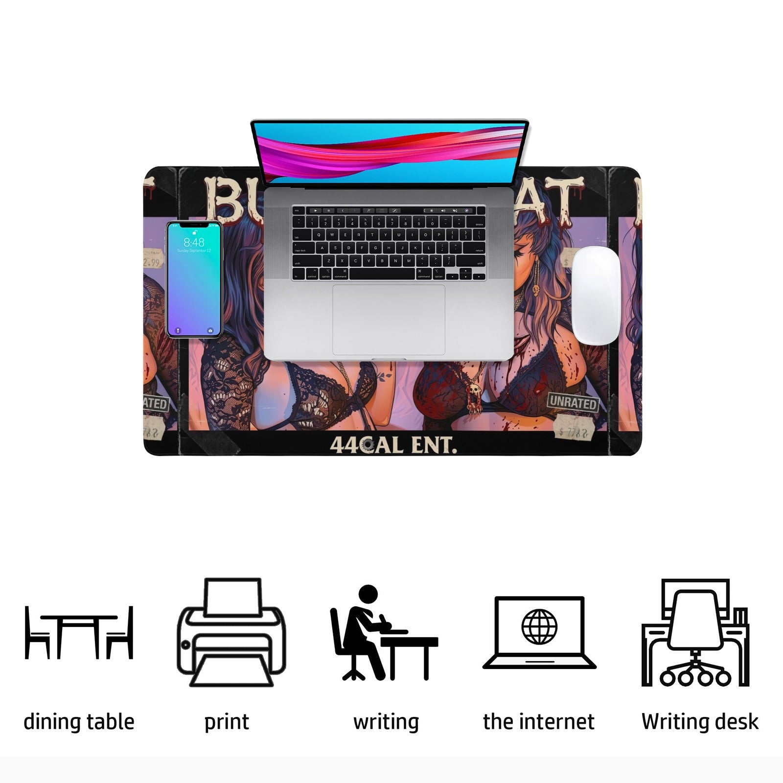 Bunny & Rat Mouse Pad