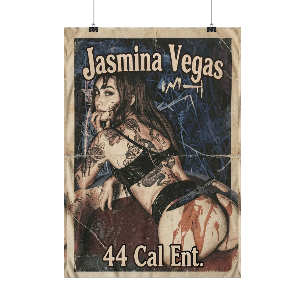 Rolled Poster — Jasmina Vegas Pin-Up Vintage Tattoo Art