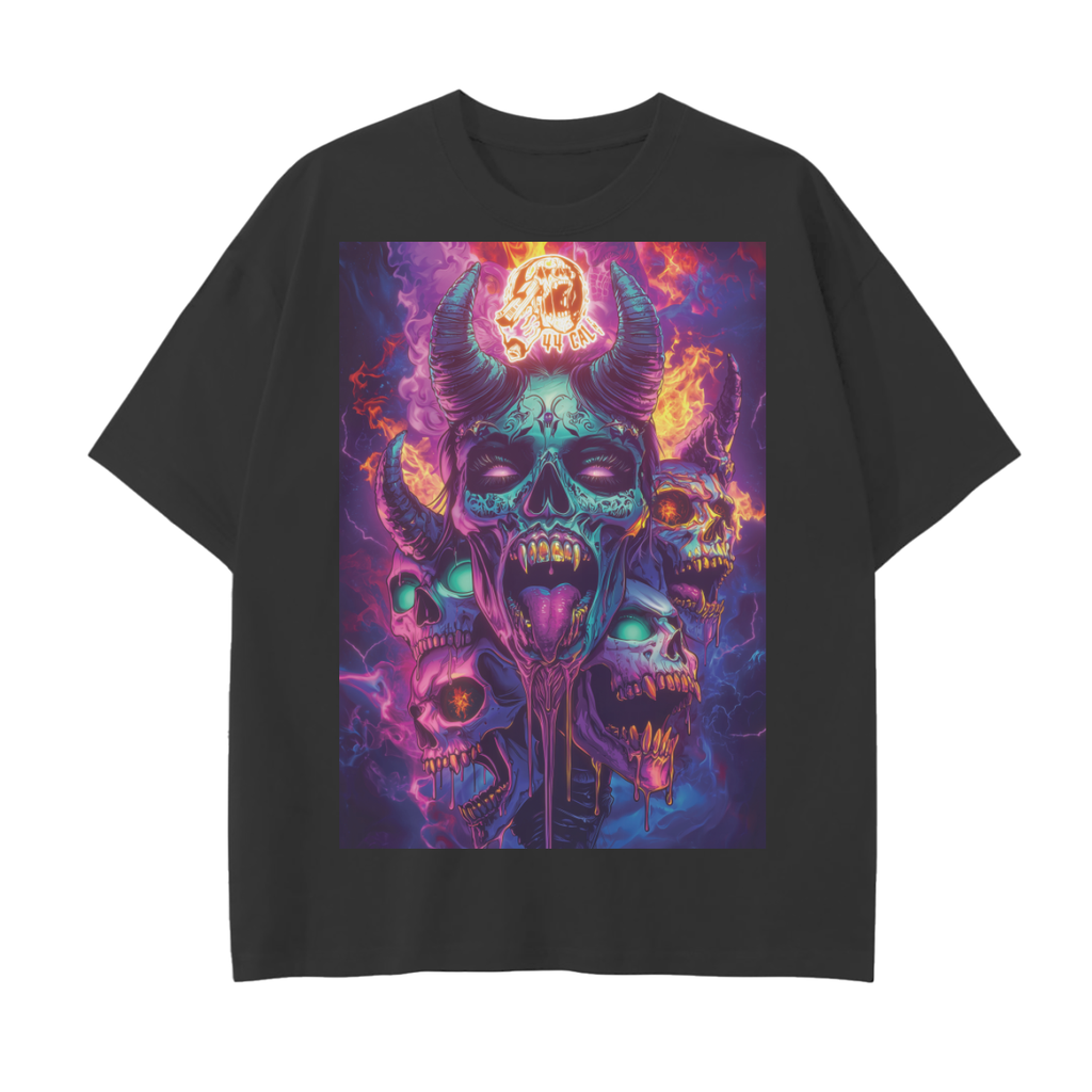 Neon Demon Skulls